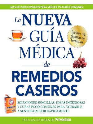 cover image of La nueva guía médica de remedios caseros